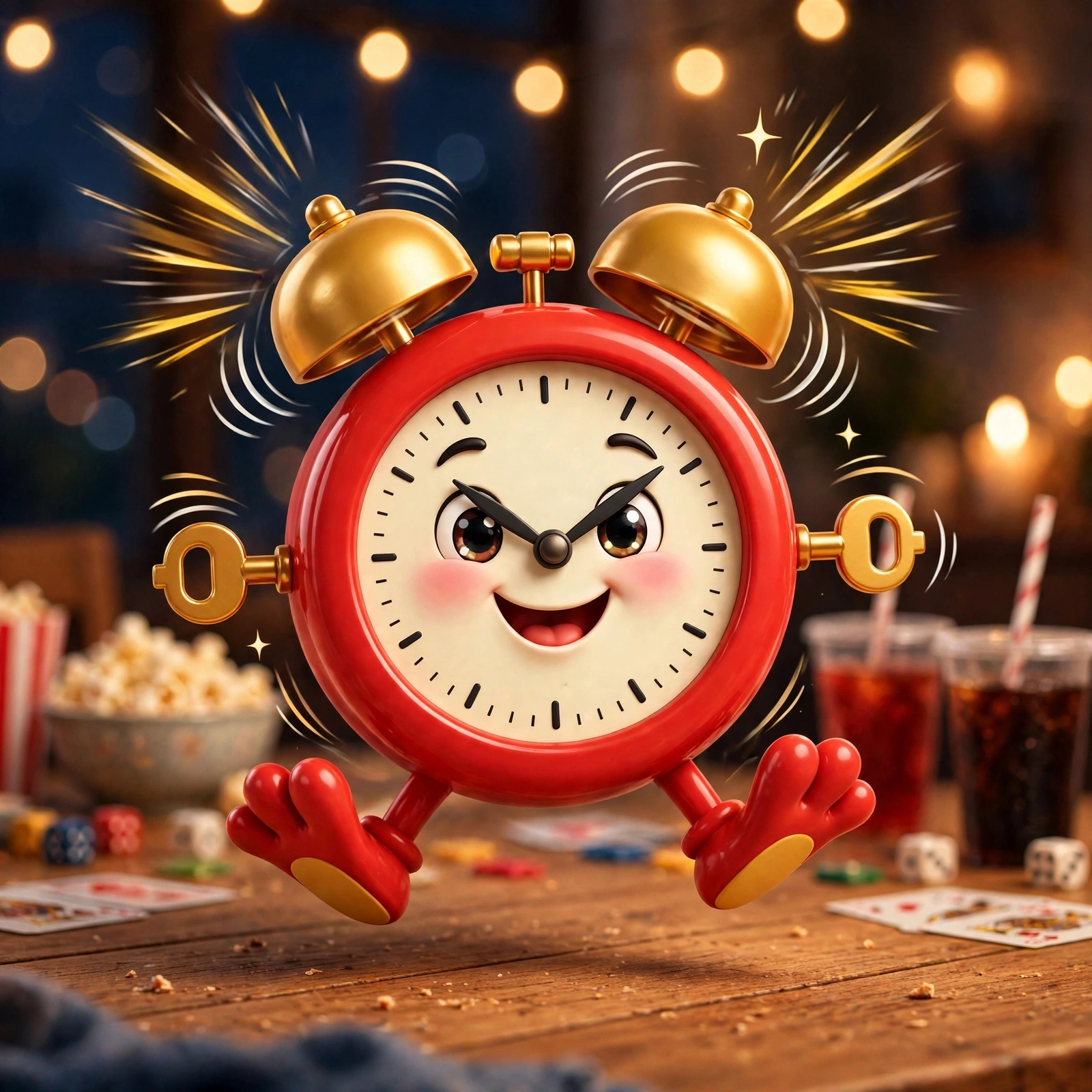 Pass the Clock! — the twin-bell alarm clock
